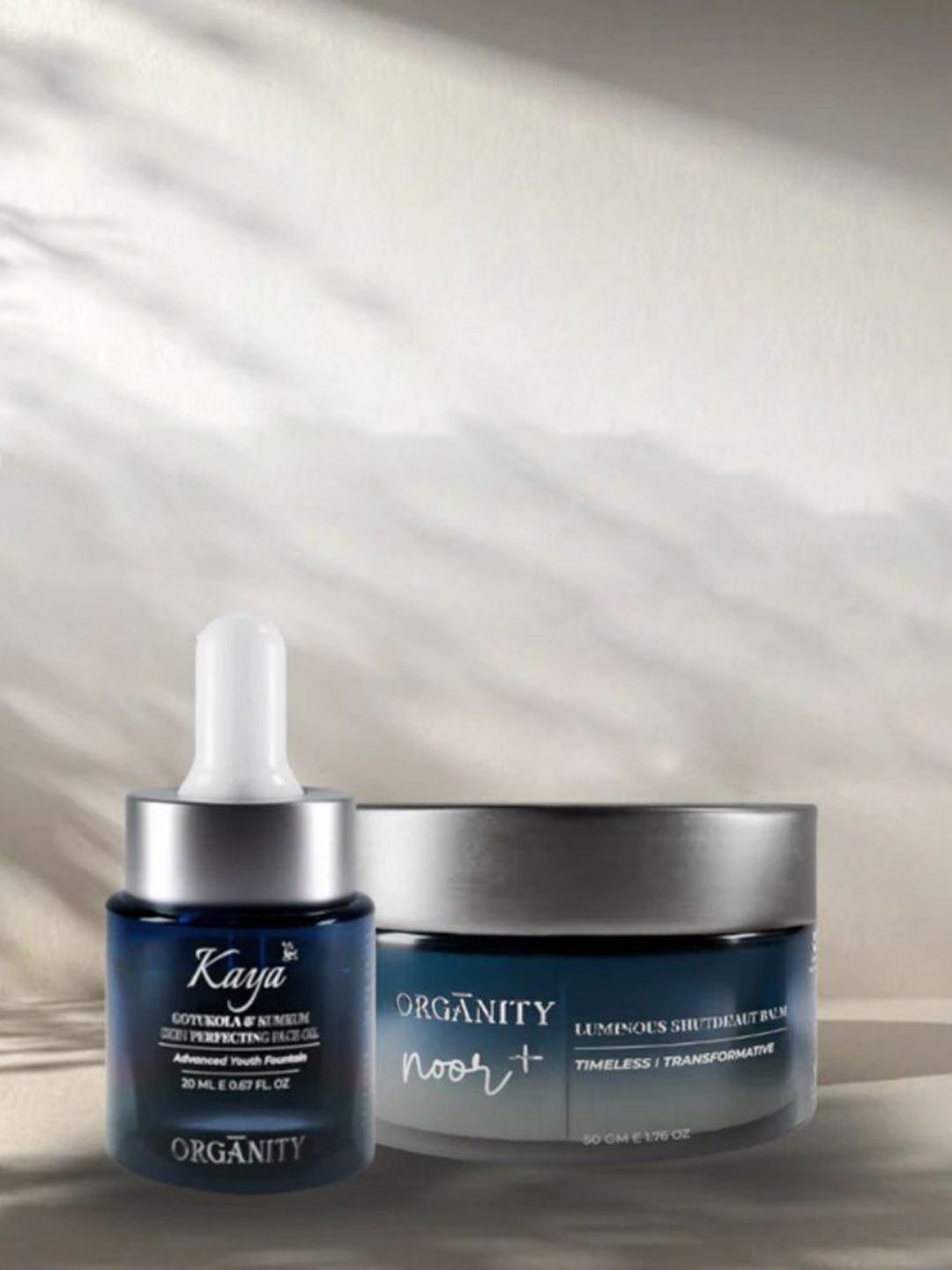 Organity Set Of 2 Kaya Gotukola & Kumkum Elixir & Shatdhautghrit Luminous Balm-image-23