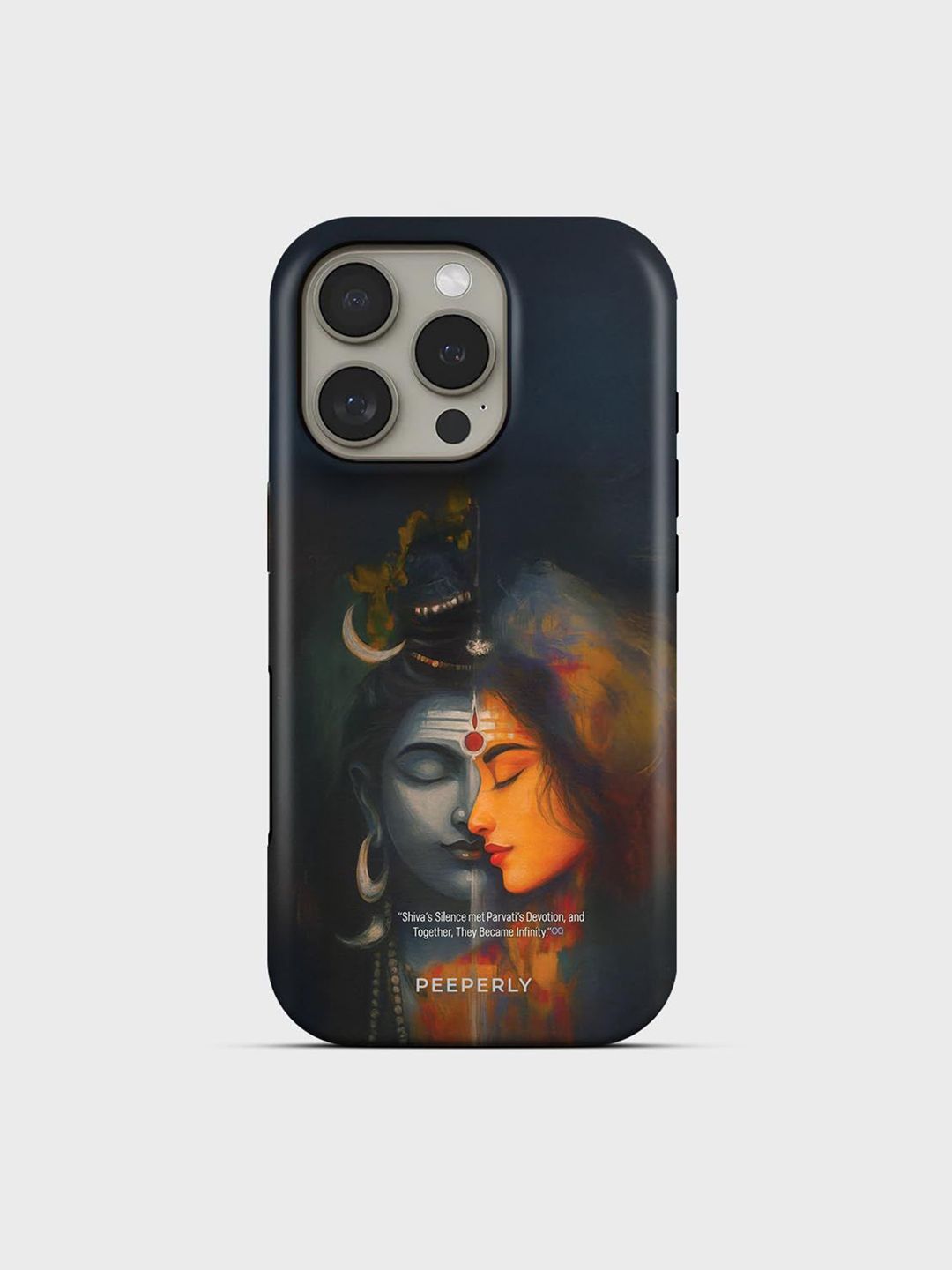 PEEPERLY Women iPhone 13 Shiv Infinite Love Conversational Impact Resistant Back Case-picture-32