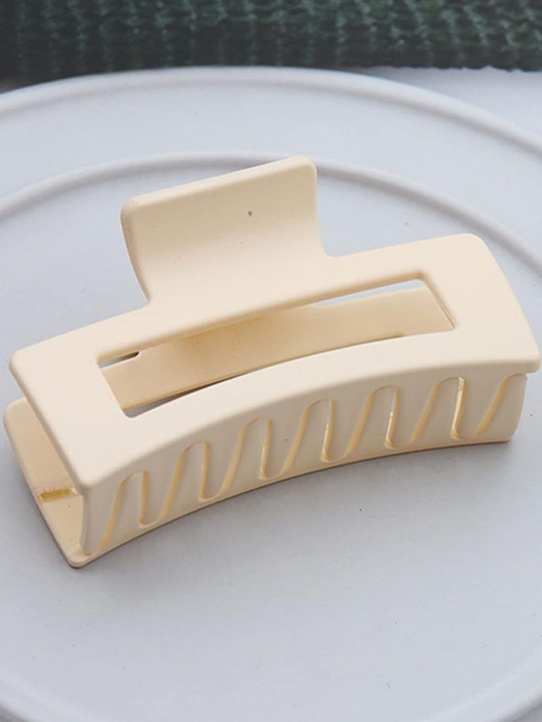 DIVASTRI Women Cream Claw Clip-picture-2