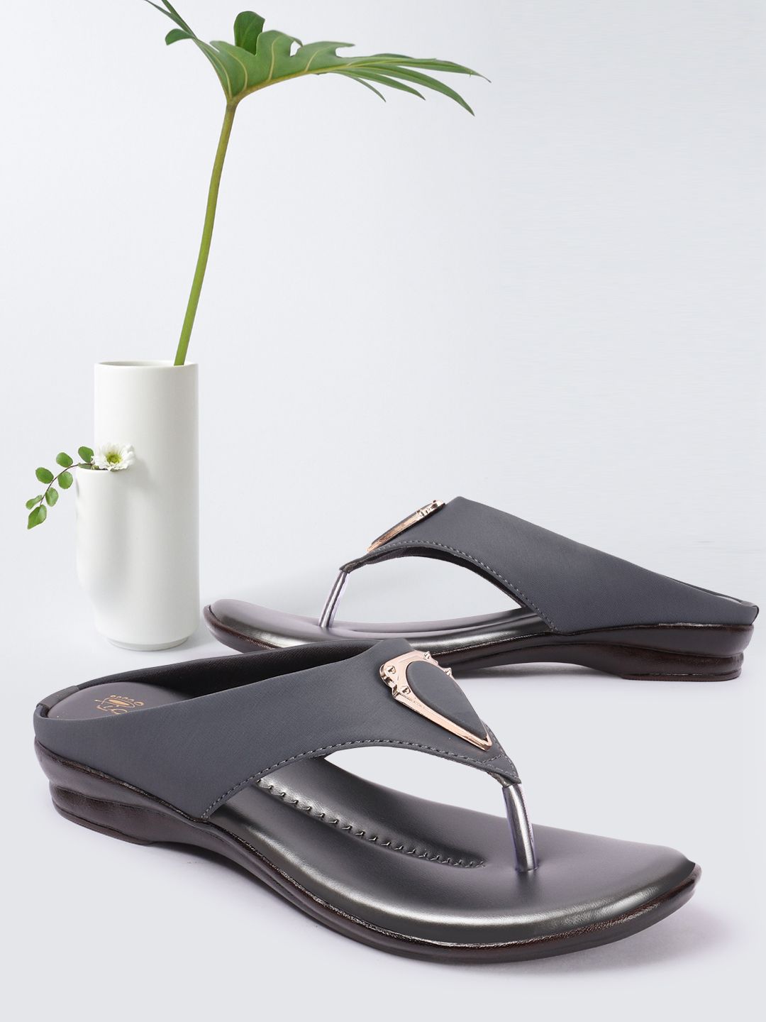 Picktoes Round Toe Platform Sandals-image-22