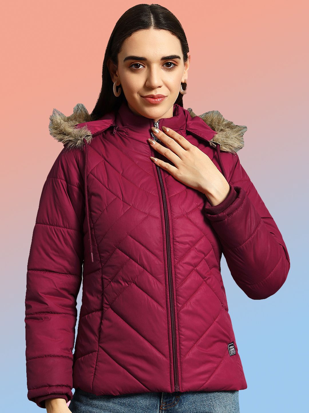 VERO AMORE Hooded Lightweight Parka Jacket-picture-15