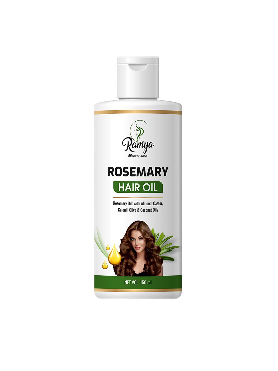 Ramya Beauty care Rosemary Hair Oil With Almond & Castor Oil - 150 ml-image-47