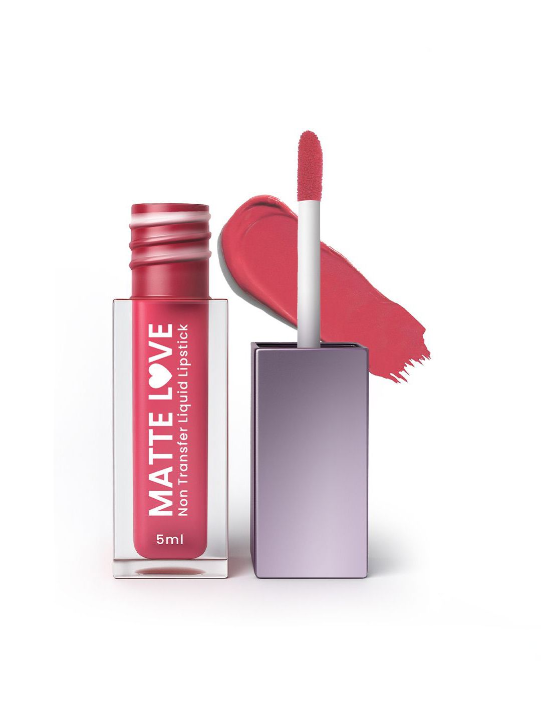 Hilary Rhoda Matte Love Non-Transfer Water-Proof Liquid Lipstick - 5ml - Talk Blush 07-picture-23