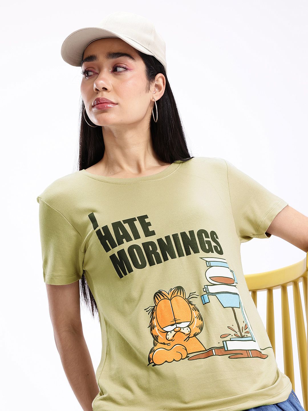 Kook N Keech Garfield Printed T-shirt-picture-23
