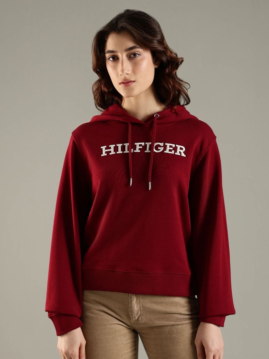 Tommy Hilfiger Women Europe Printed Hooded Sweatshirt-picture-24
