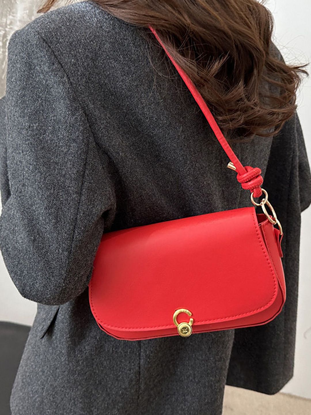 LULU & SKY Women Solid Shoulder Bag-image-1