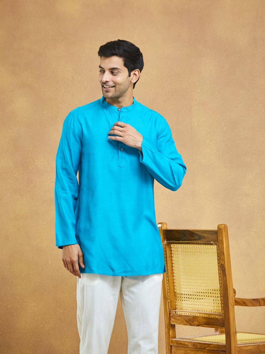 Fabindia Men Solid Daily Straight Kurta-picture-37