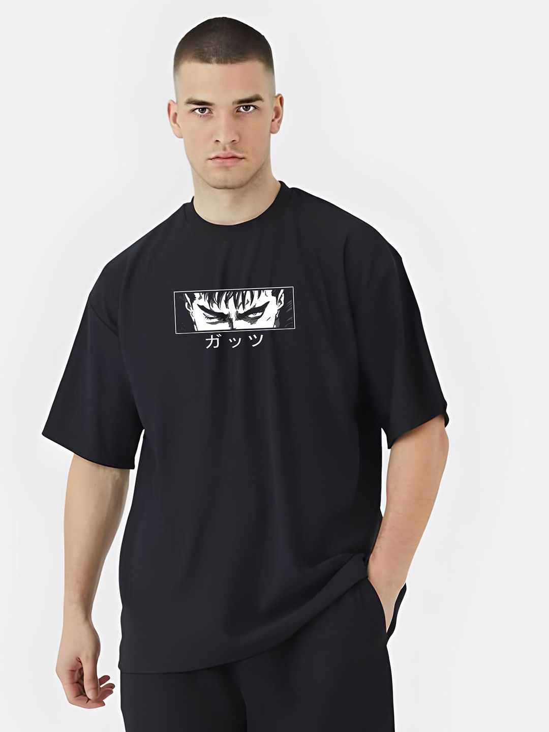 Stitchmeashirt Men Printed Drop-Shoulder Sleeves Activchill T-shirt-picture-15