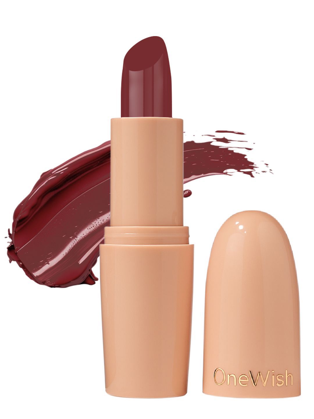 One Wish Creamy Matte Lipstick With Shea Butter - Rock N Rouge 14-image-44