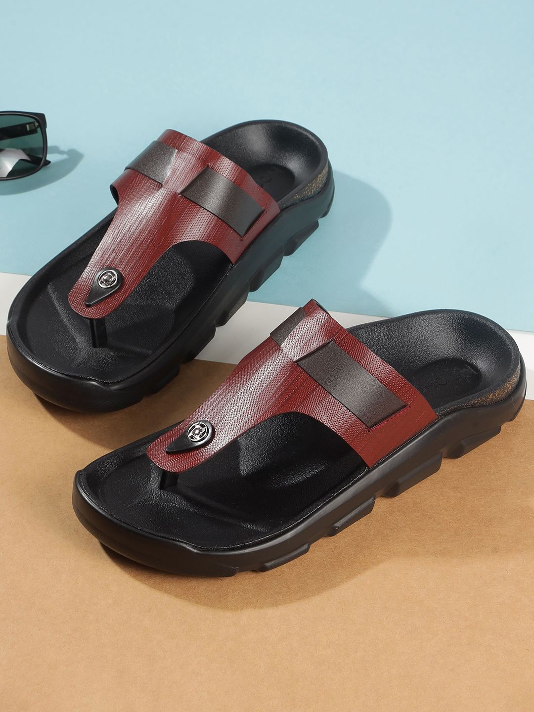 Mochi Men Leather Casual Comfort Sandals-picture-48