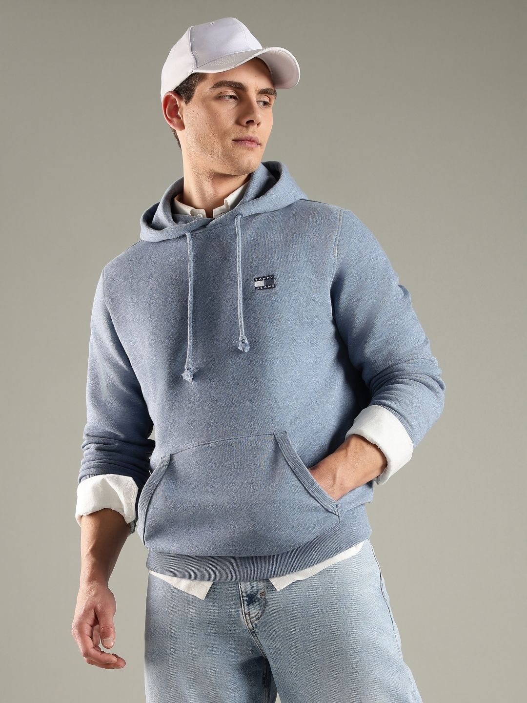 Tommy Hilfiger Europe Men Brand Logo Hooded Sweatshirt-picture-32