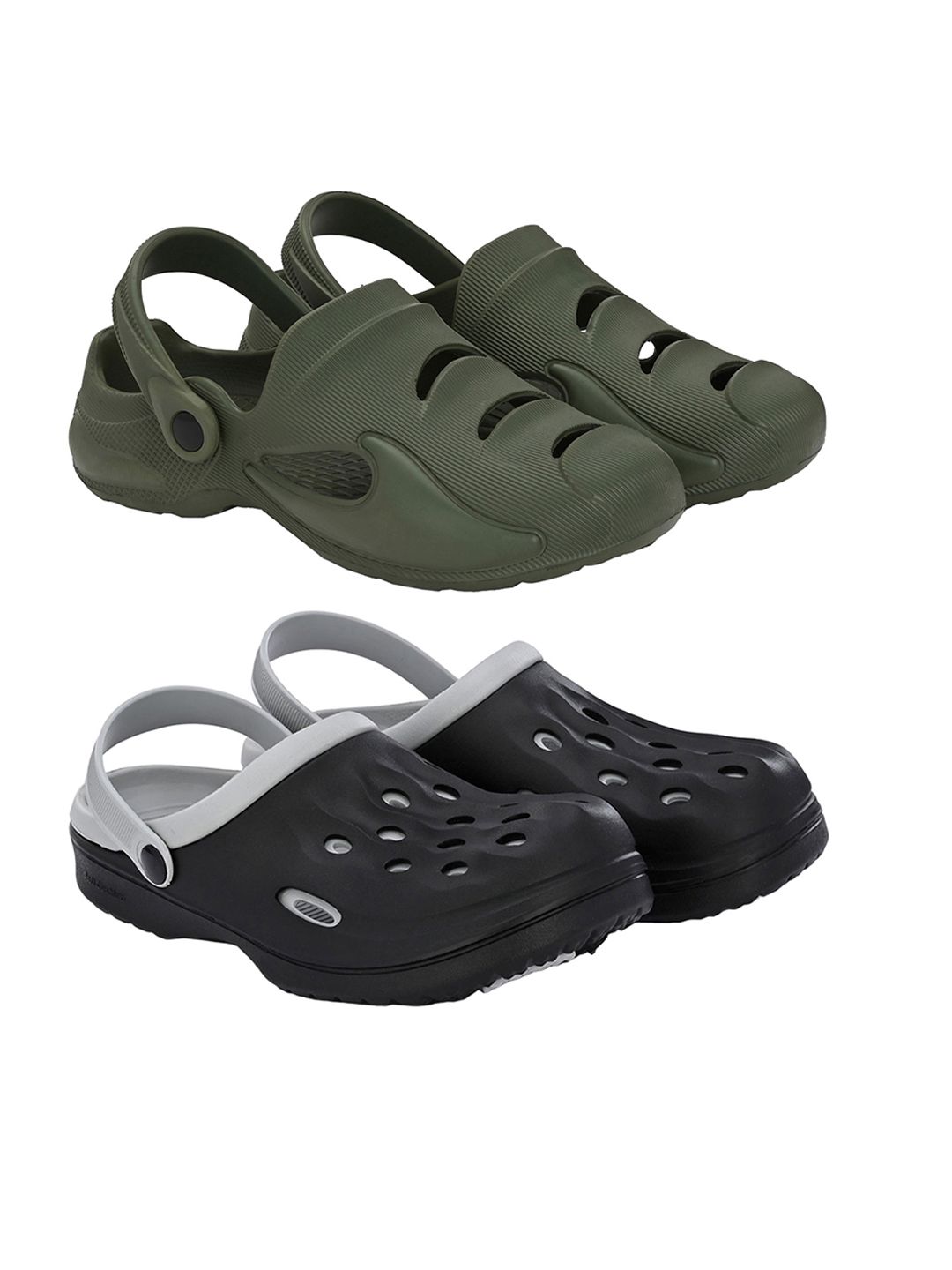 BIRDE Men Set Of 2 Rubber Clogs-picture-21