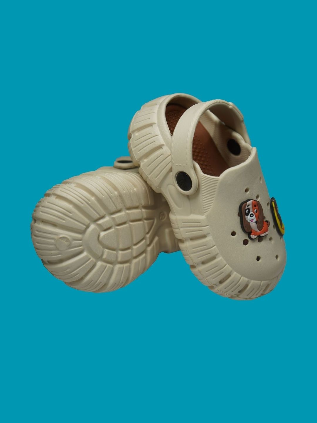 INDUS CLOUD Kids-Unisex Beige EVA Clogs-picture-17