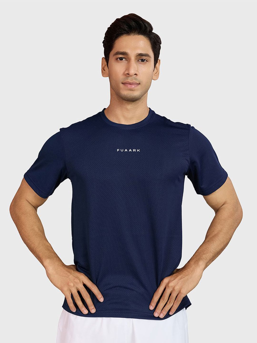 FUAARK Men Anti Odour Solid Round Neck T-shirt-picture-17