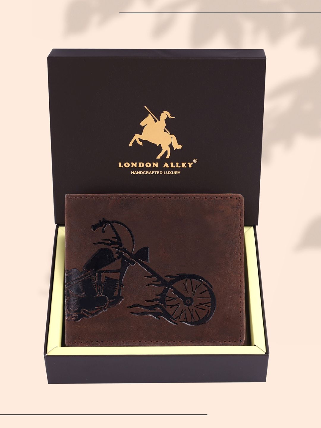 LONDON ALLEY Men Leather Two Fold Wallet-picture-11