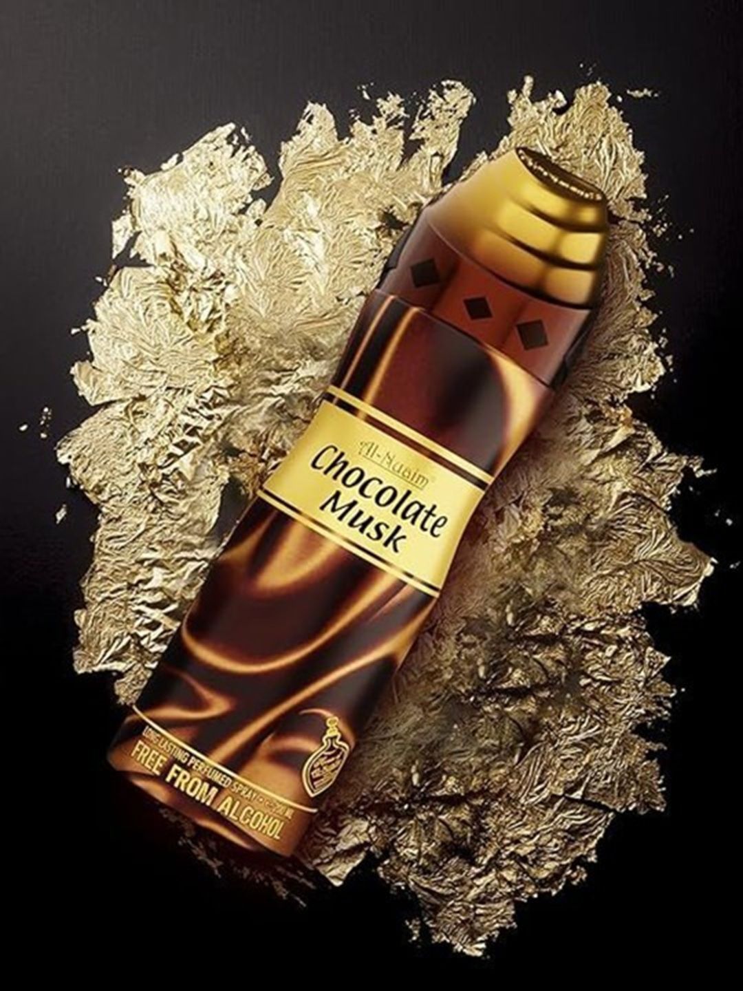 Al-Nuaim Chocolate Musk Long Lasting Alcohol Free Deodorant - 200 ml-picture-19