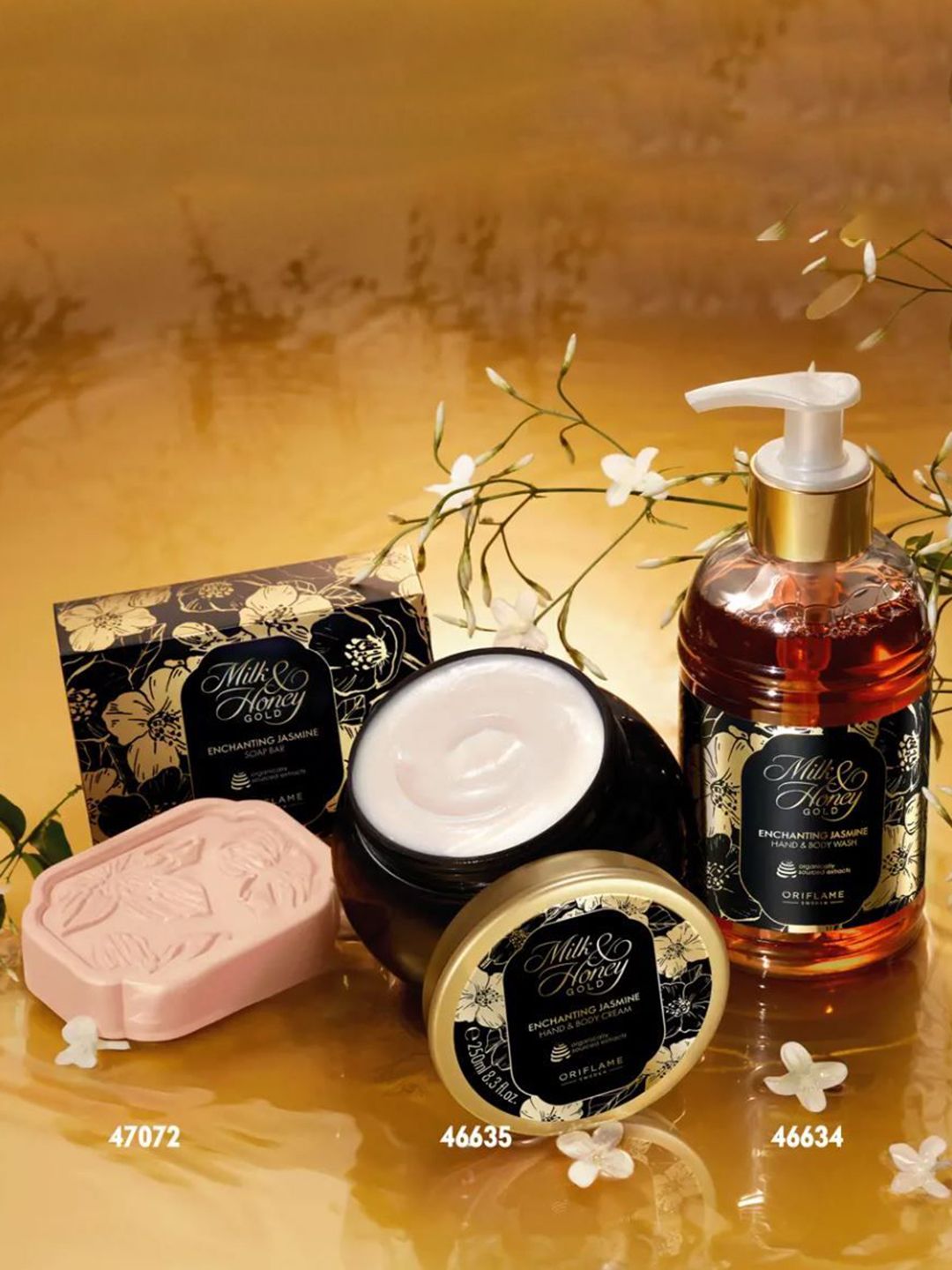 Oriflame Milk & Honey Gold Enchanting Jasmine Hand & Body Wash - 300 ml-image-36