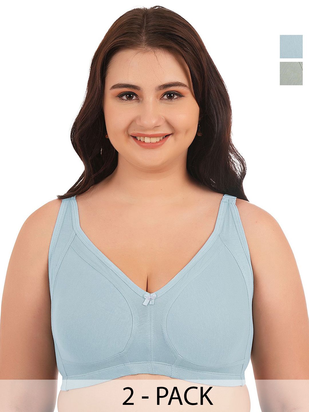 Viral Girl Pack Of 2 Full Coverage Minimizer Bra-image-15