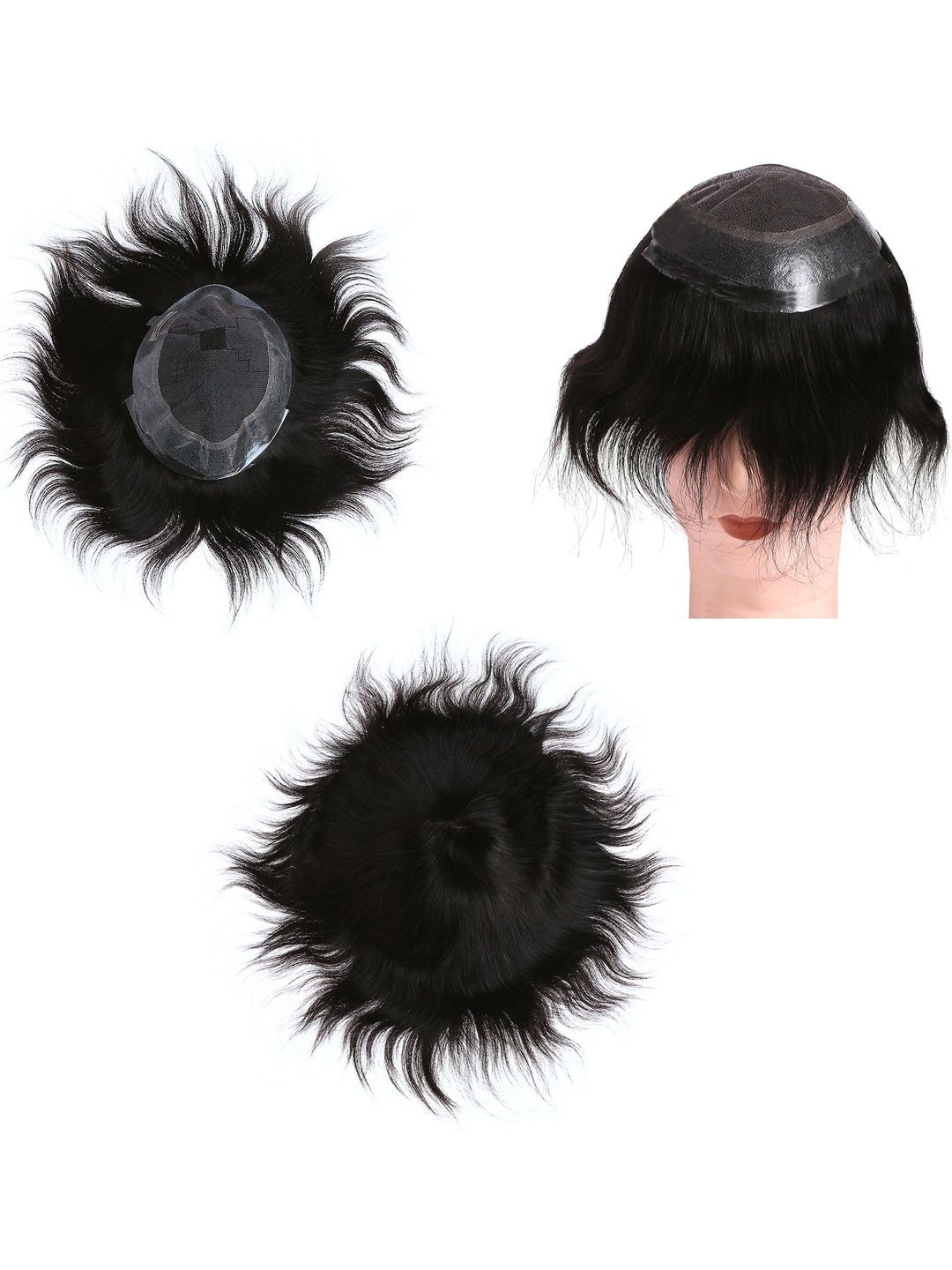 VIEWS Women Black Wavy Clip-In Locks Hair Extension-image-41