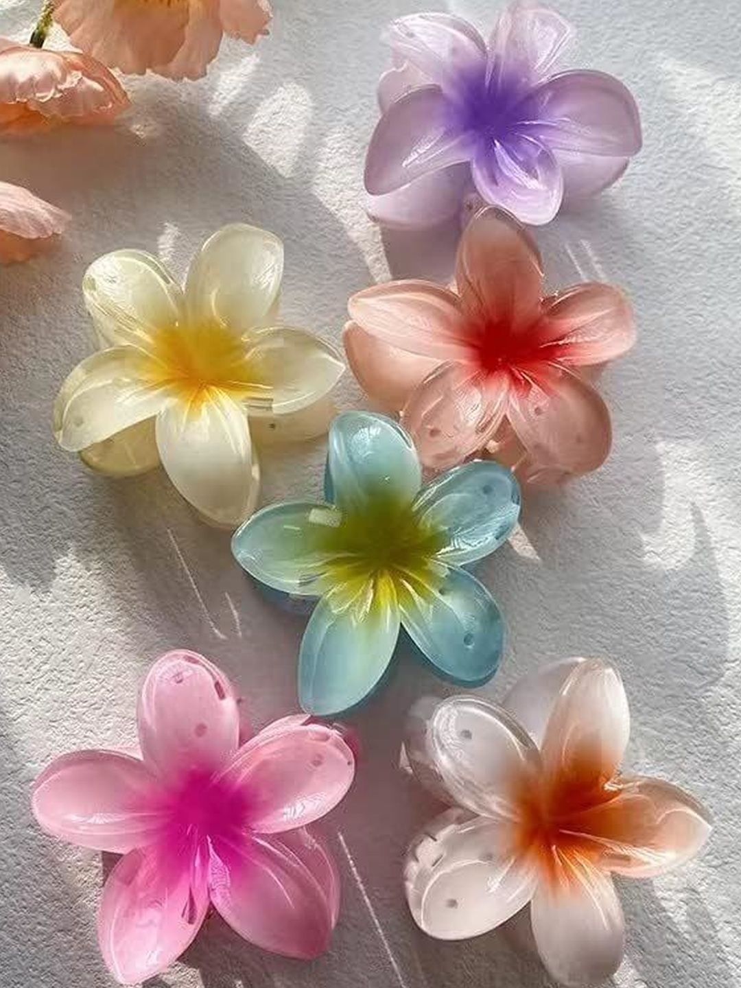 DIVASTRI Women Assorted Floral Claw Clip-picture-45
