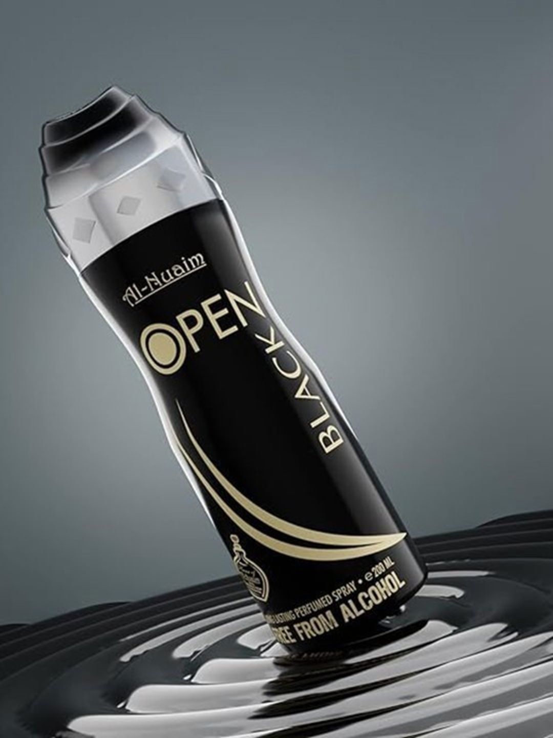 Al-Nuaim Open Black Alcohol Free Deodorant - 200 ml-picture-32
