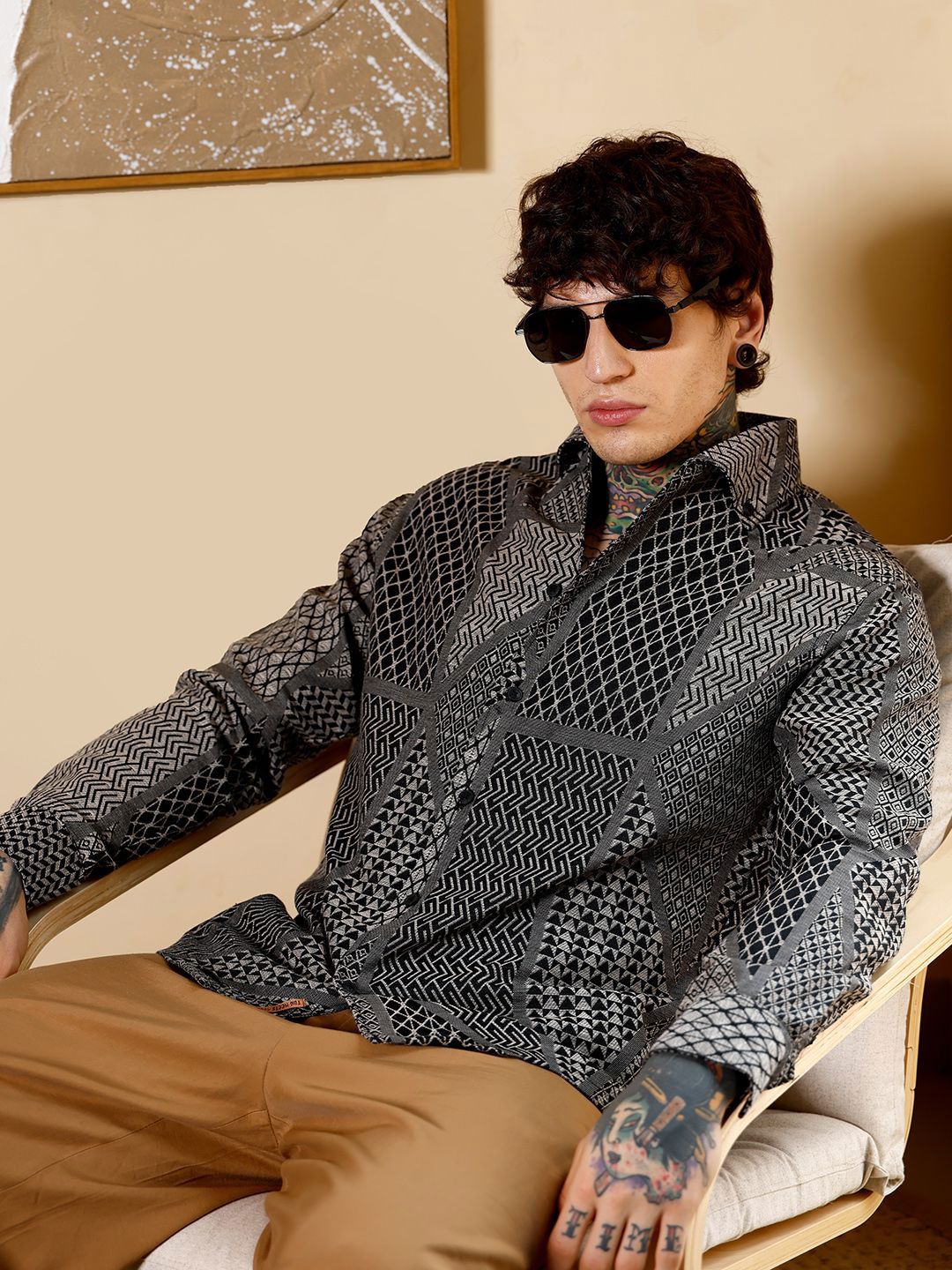 Campus Sutra Men Comfort Casual Shirt-picture-38