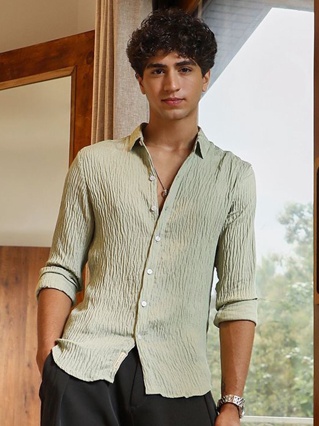 Campus Sutra Men Comfort Casual Shirt-picture-22