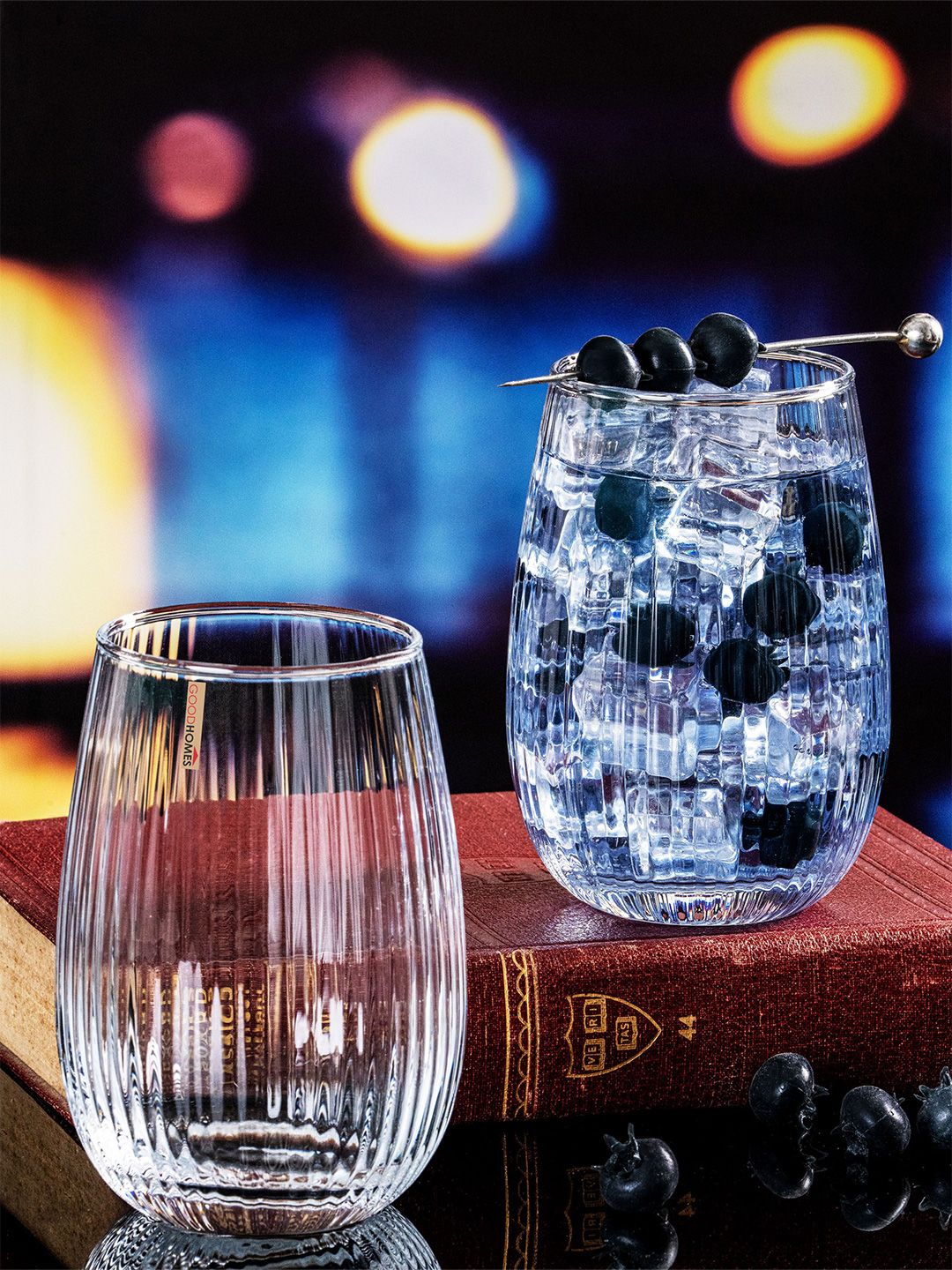 GOODHOMES Transparent 6 Pieces Dishwasher Safe Water Glasses-image-30