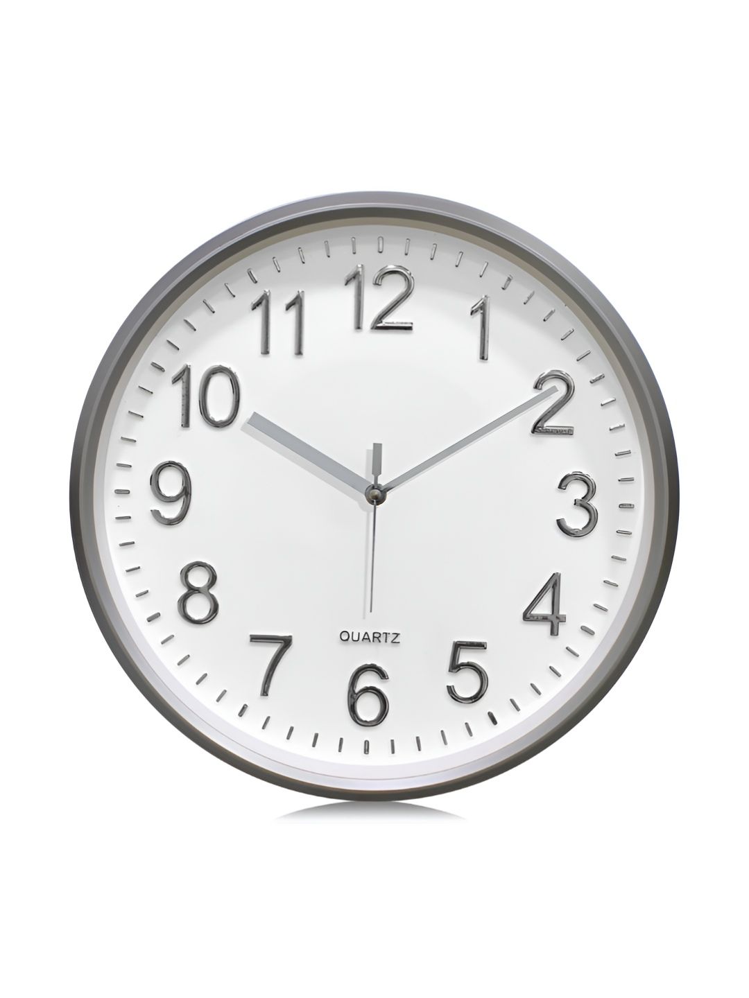 RANDOM Grey & White Contemporary Wall Clock-image-39
