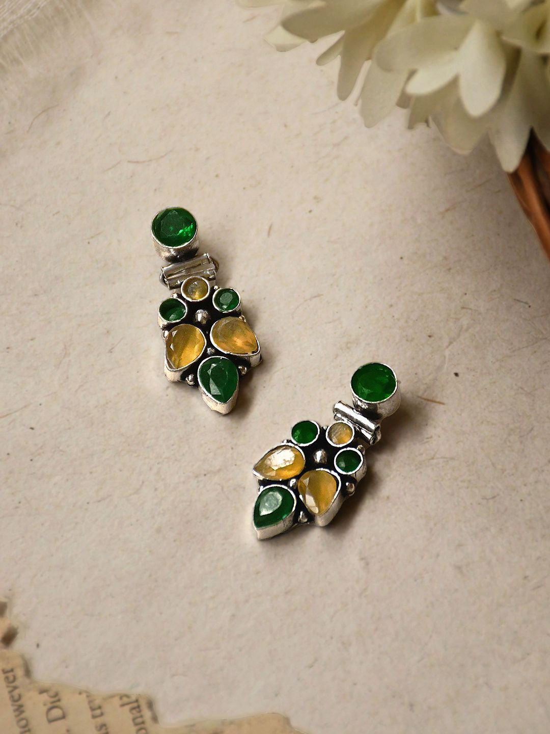 NAMAN ARTS Contemporary Studs Earrings-picture-42