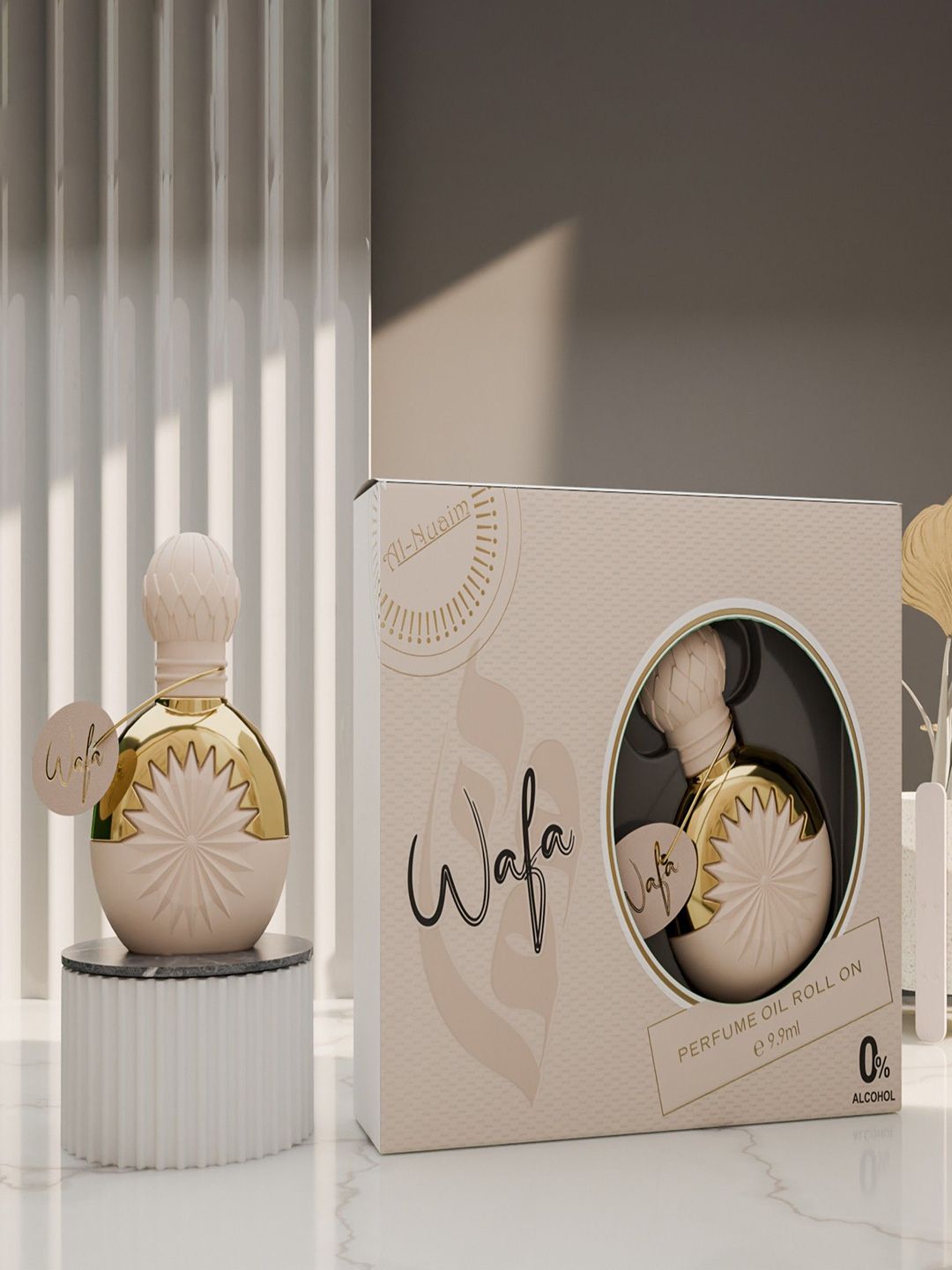 Al-Nuaim Wafa Long Lasting 0% Alcohol Attar Roll On - 9.9ml-image-23