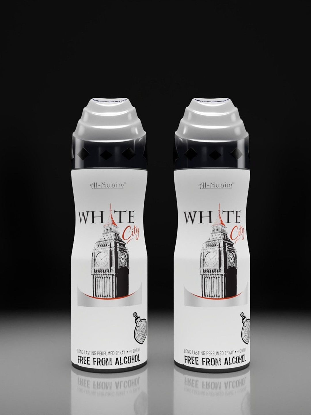 Al-Nuaim White City Long Lasting Alcohol Free Deodorant - 200ml-picture-11