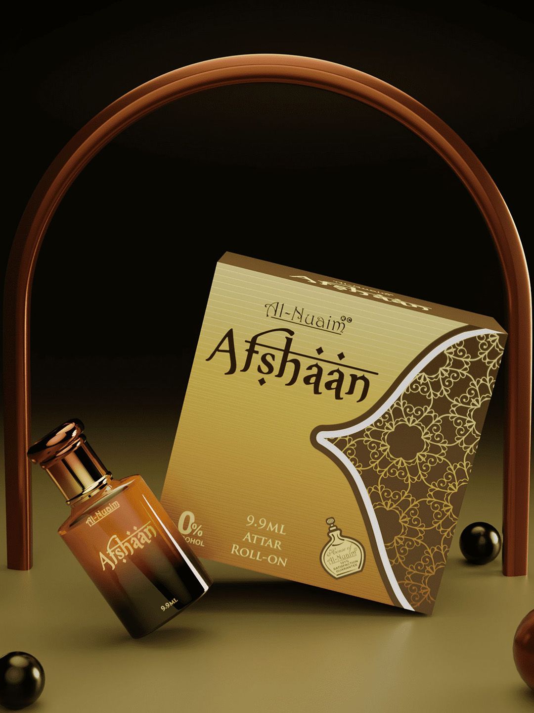 Al-Nuaim Amer Series Afsaan Long Lasting Alcohol Free Attar Roll On - 9.9ml-picture-45
