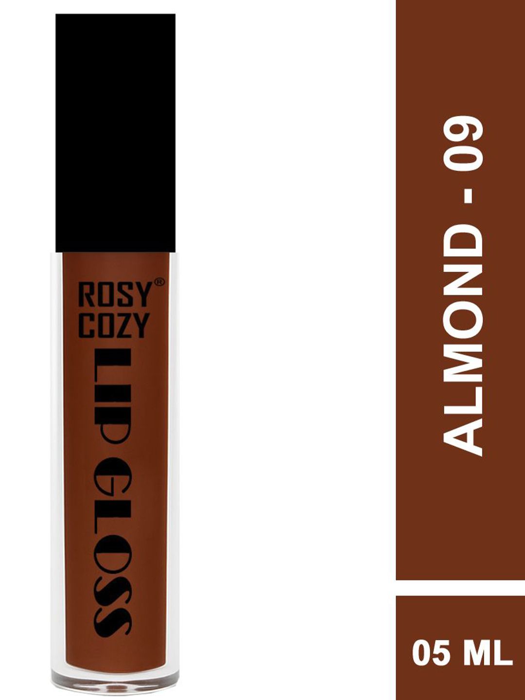 ROSY COZY High Crme Long Lasting Lip Gloss - 5 ml - Almond 09-image-42