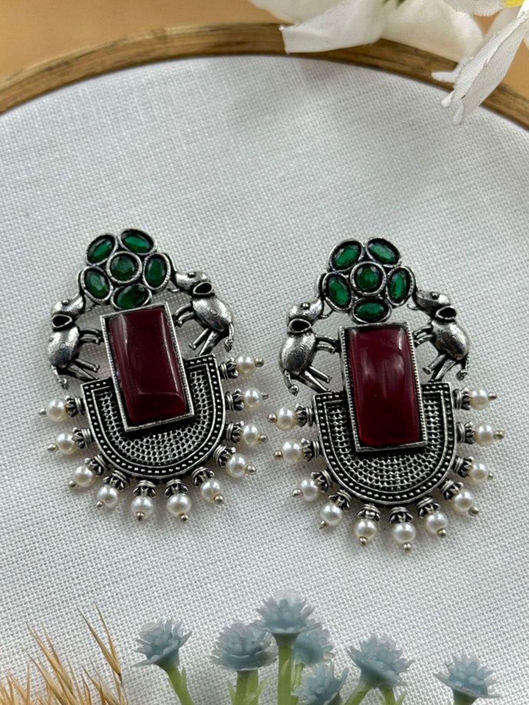 NAMAN ARTS Contemporary Studs Earrings-picture-13