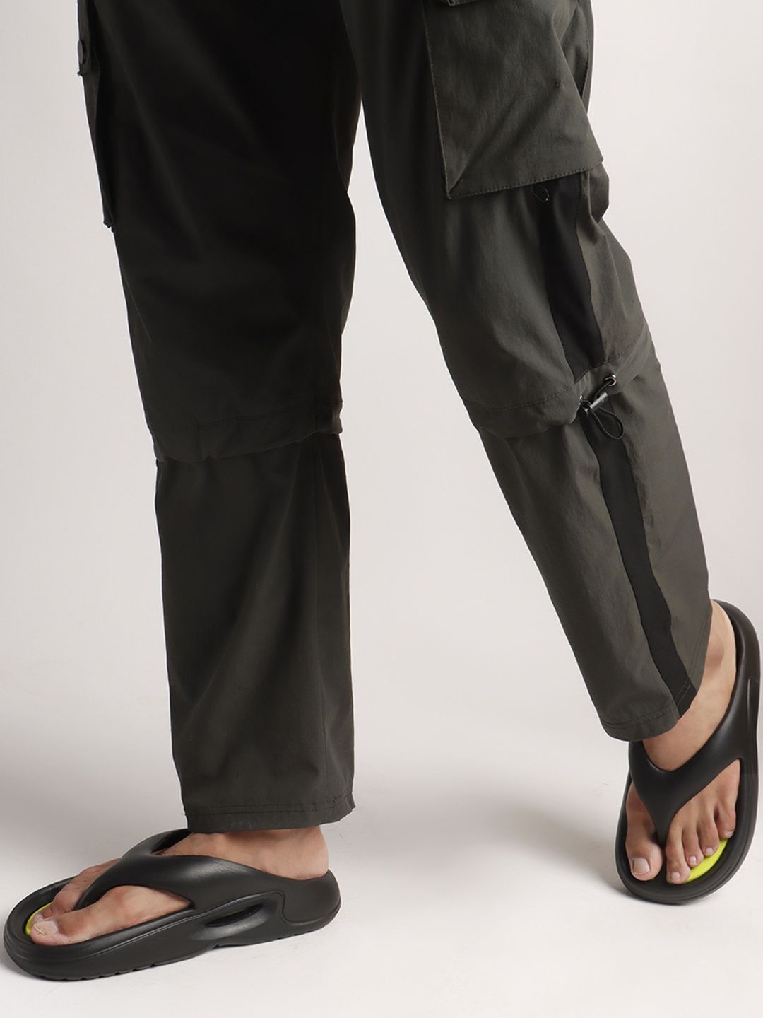 Sukun Mens Black Ortho Comfortable Flip Flop-picture-11