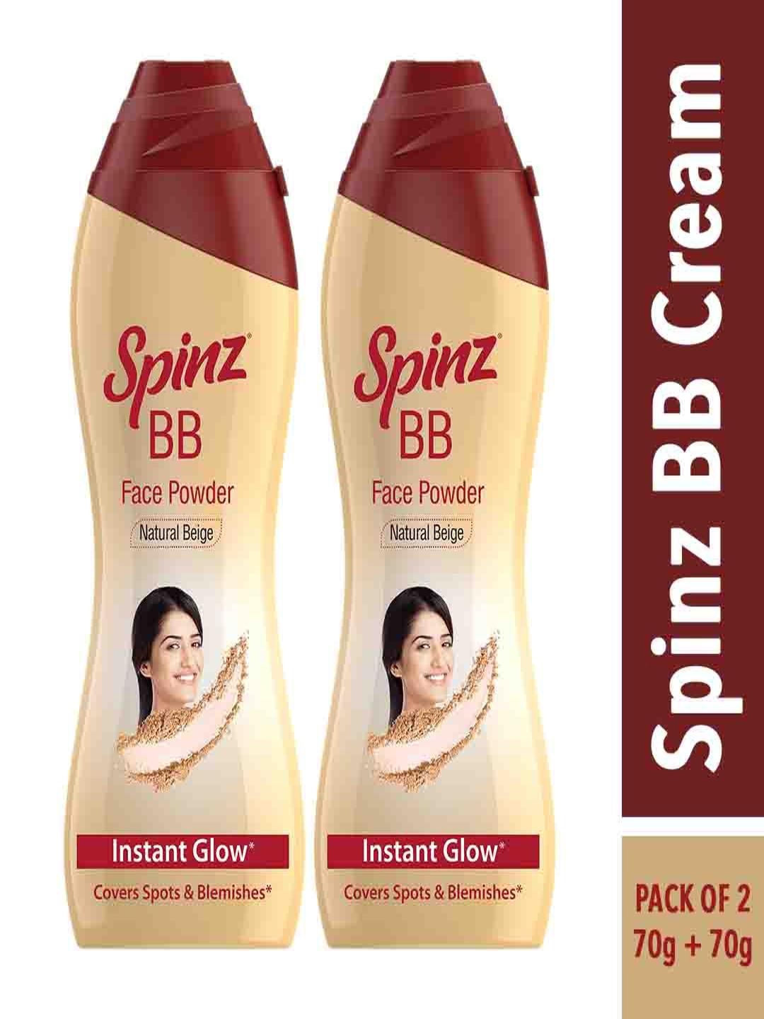 Spinz Set Of 2 BB Brightening Face Powder- 70 g Each - Natural Beige-picture-23