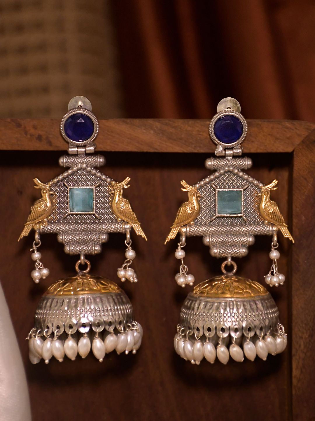 NAMAN ARTS Contemporary Jhumkas Earrings-picture-10
