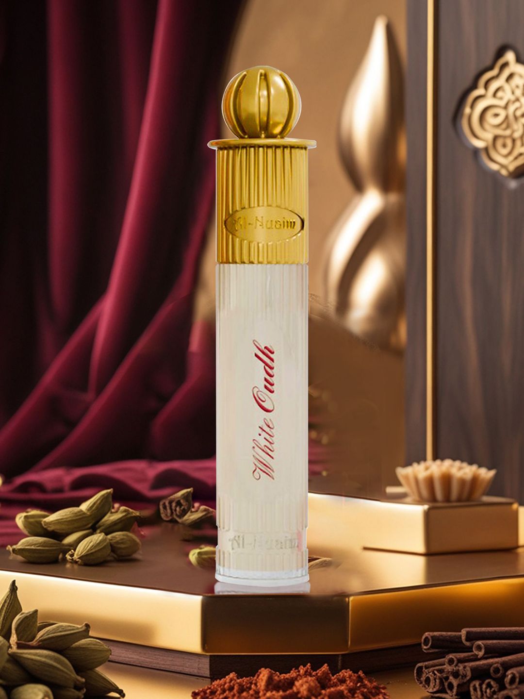 Al-Nuaim Set Of 2 White Oudh Long Lasting Attar - 6 ml Each-picture-30