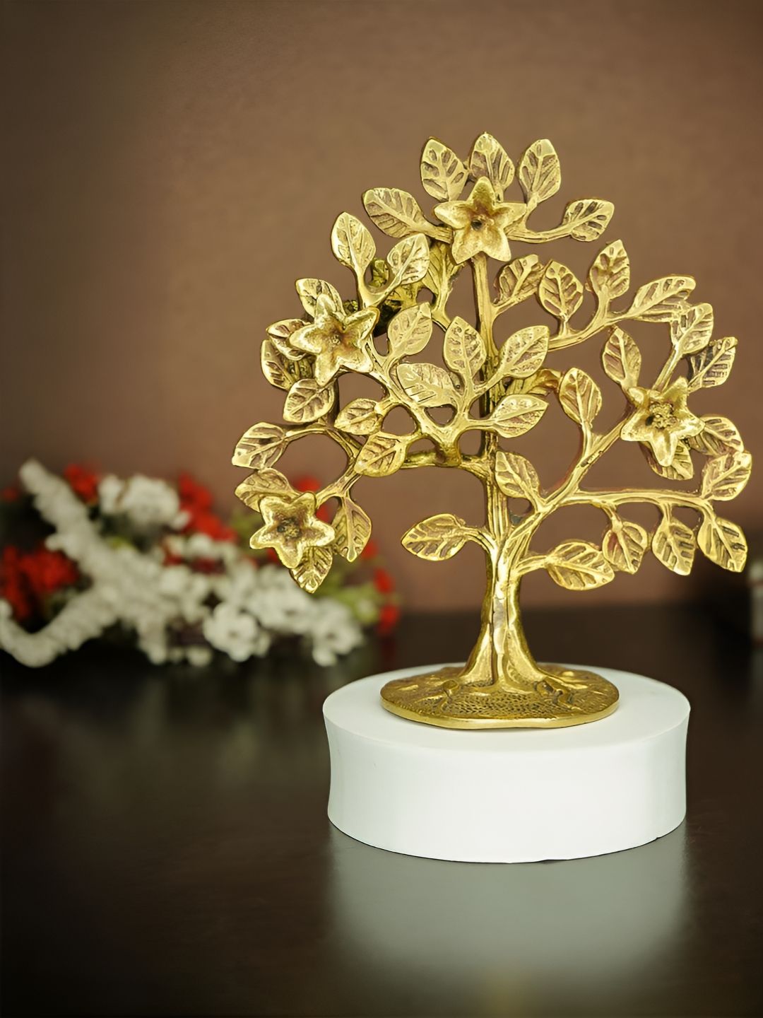 ELEVATE INDIA Gold-Toned Brass Fengshui Figurine Showpiece-picture-11