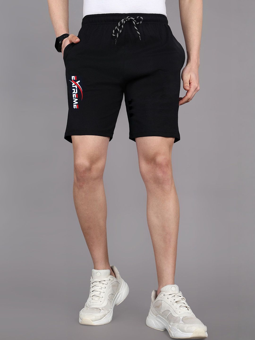 Moda Rapido Men Cotton Mid-Rise Regular Fit Shorts-picture-27