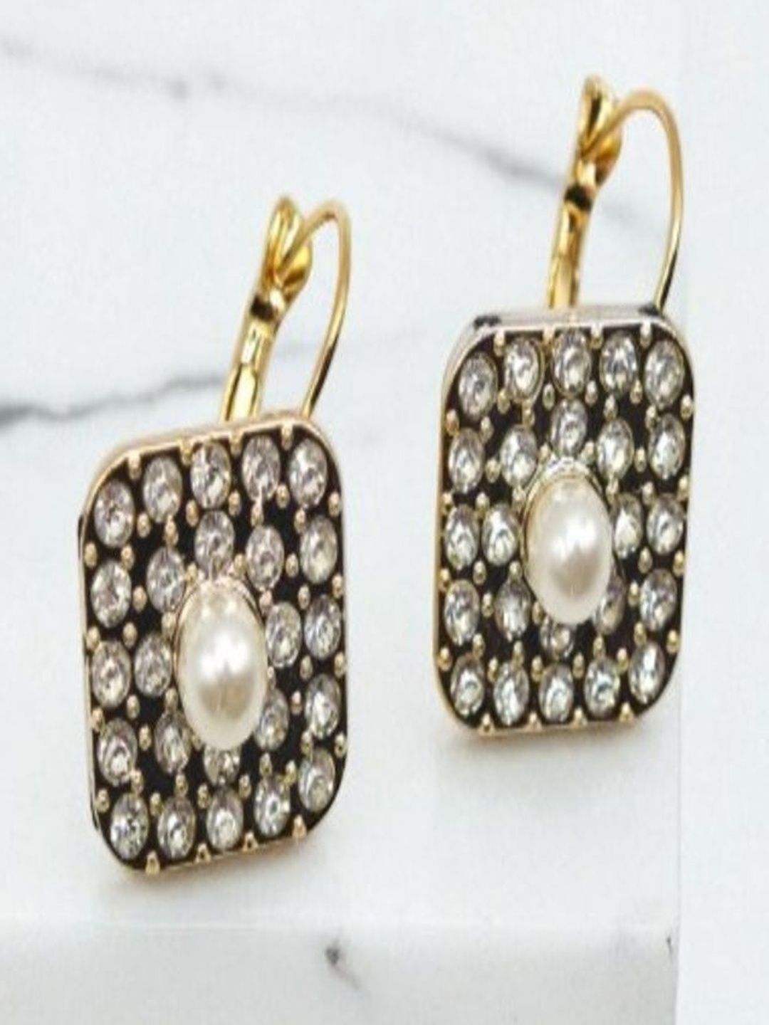 SAPRAA TRENDS Gold-Plated Copper Hoop Earrings-picture-27