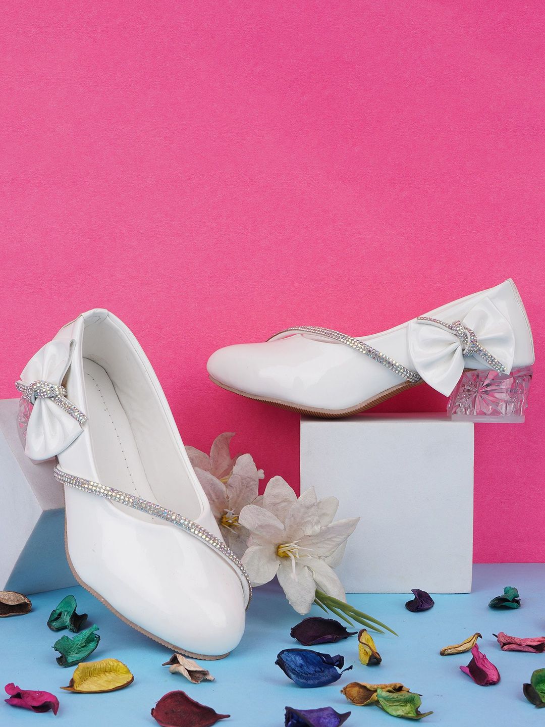 BAESD Girls Embellished Ballerinas-picture-34