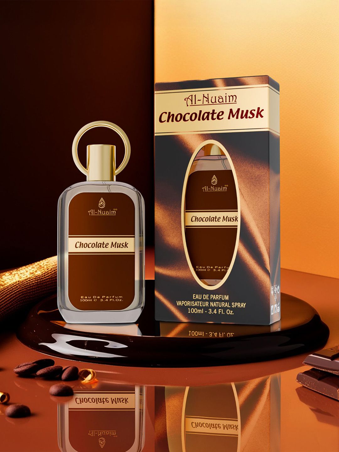 Al-Nuaim Chocolate Musk Long Lasting Eau De Parfum - 100 ml-picture-24