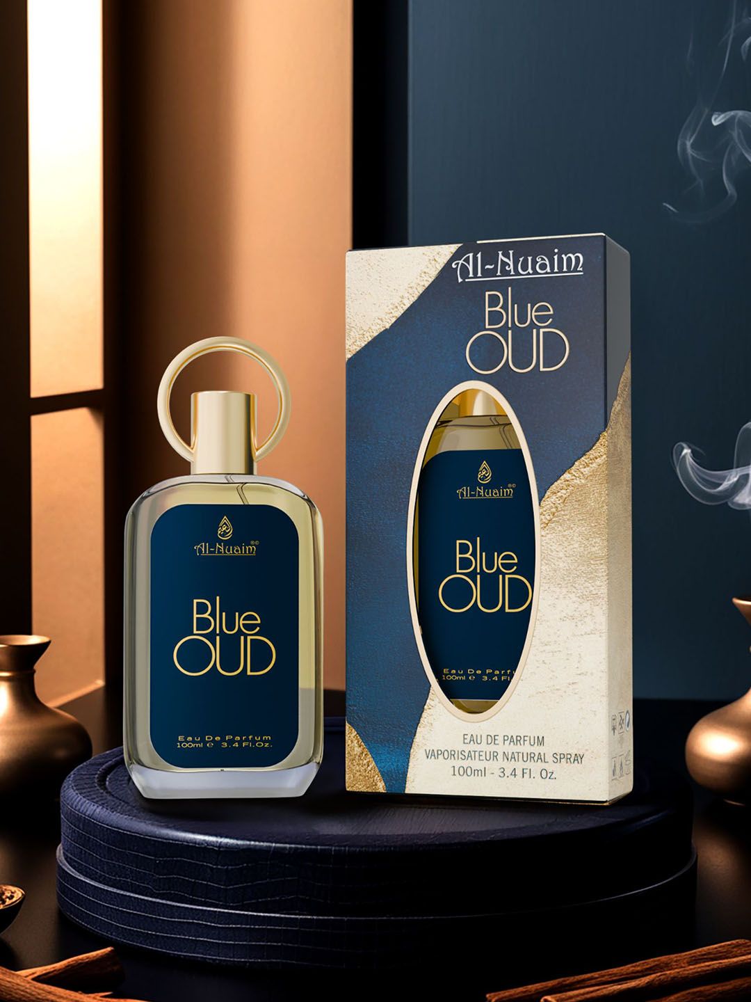 Al-Nuaim Blue Oud Long Lasting Eau De Parfum - 100 ml-picture-41
