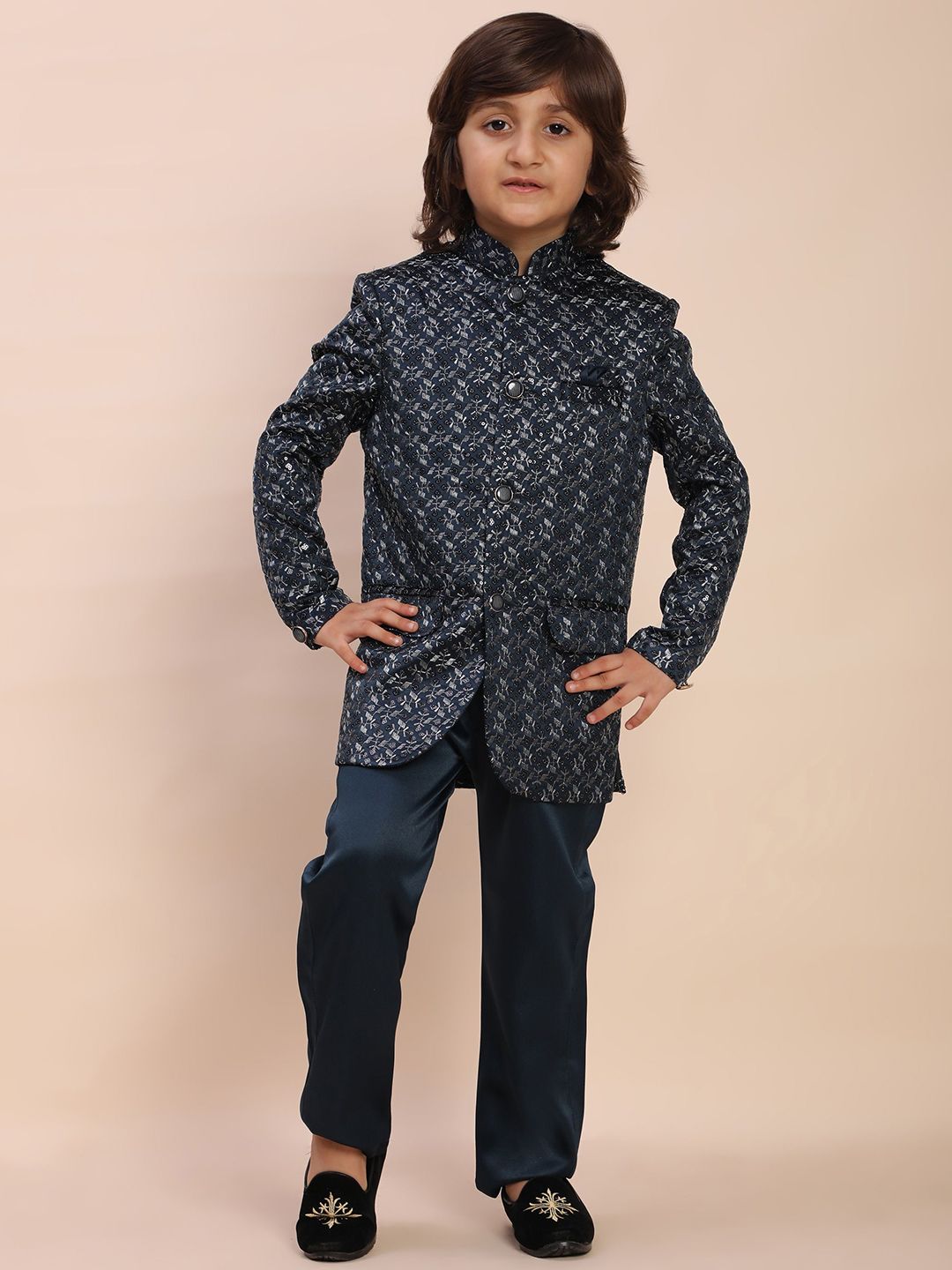 Pro-Ethic STYLE DEVELOPER Embroidered Sherwani Set-image-3