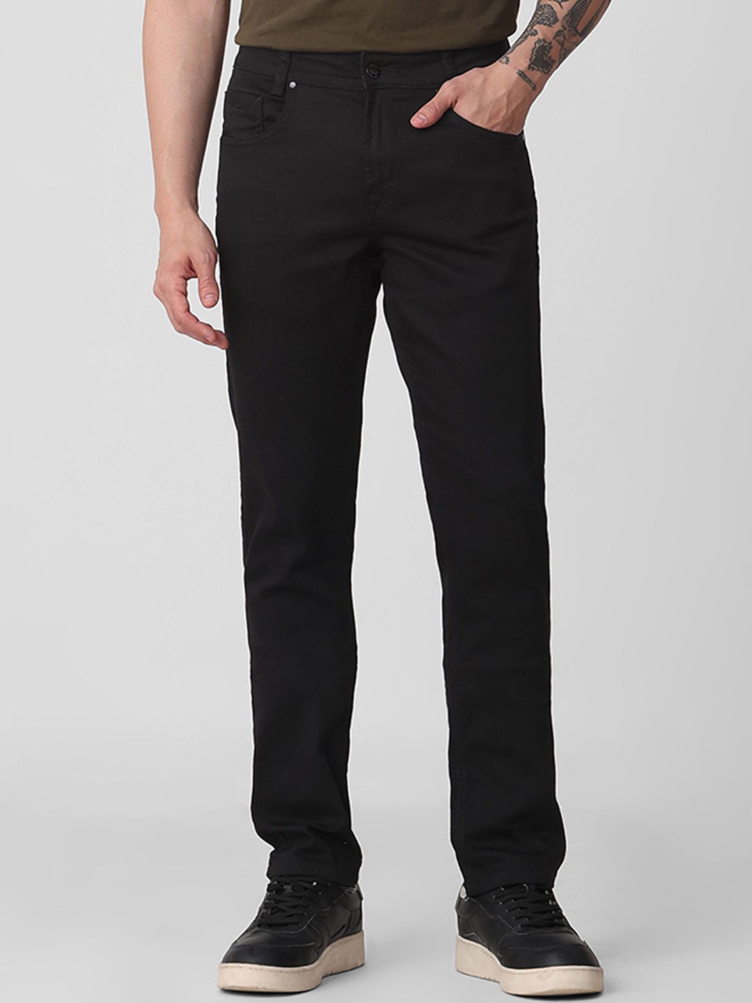Mufti Men Mid-Rise Super Slim Fit Jeans-picture-40
