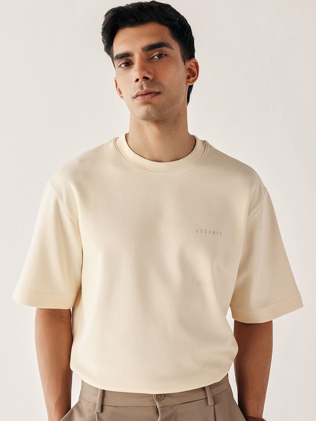 Andamen Crew Neck Relaxed Fit T-shirt-image-14