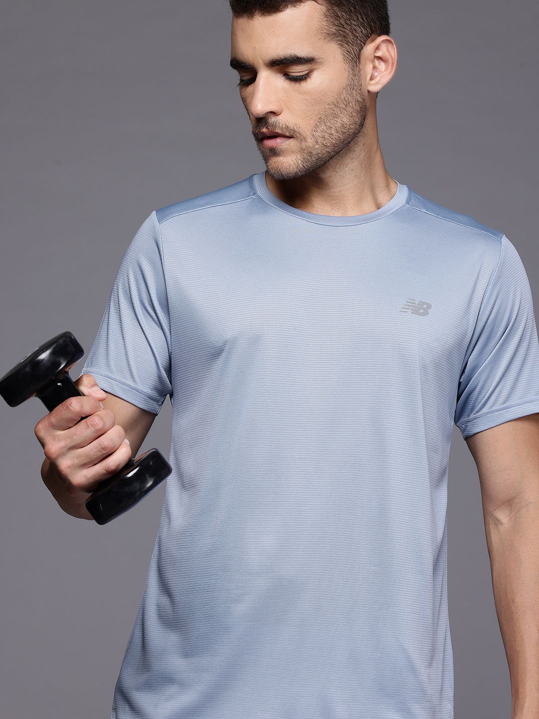 New Balance Horizontally Self-Design Dry Fit Sport Essentials T-Shirt-image-31