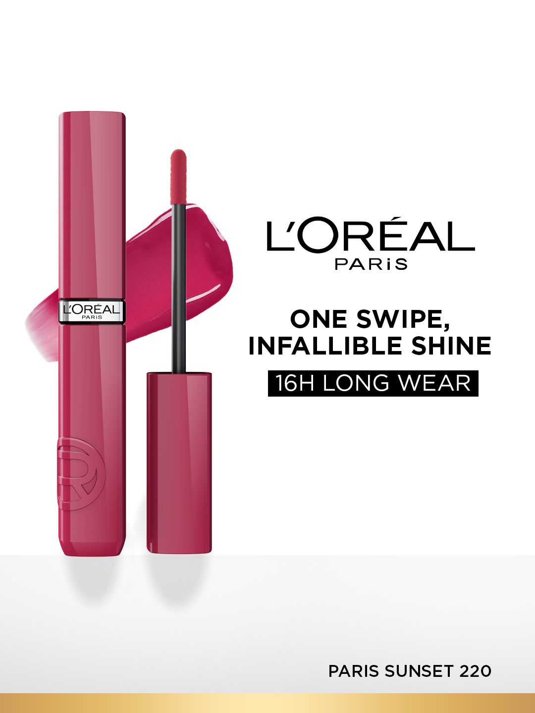 LOreal Paris Infallible Laque Resistance Longwear Liquid Lipstick 4 ml - Paris Sunset 220-image-49